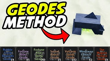 BEST METHOD for GEODES in Prospecting! (Full Guide)