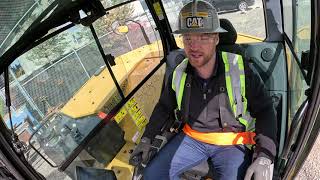 Using Bucket Assist – Ease of Use technology on a Cat® 308 Mini Excavator