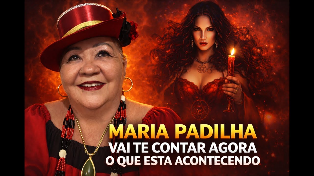 💃✨🌹Maria Padilha vai te contar AGORA o que está acontecendo na sua  VIDA!!!!!!