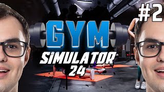 ACADEMIA MAIS LOTADO DA TWITCH - Gym Simulator 24