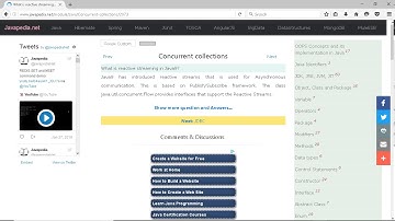 What is reactive streaming in Java9? | javapedia.net