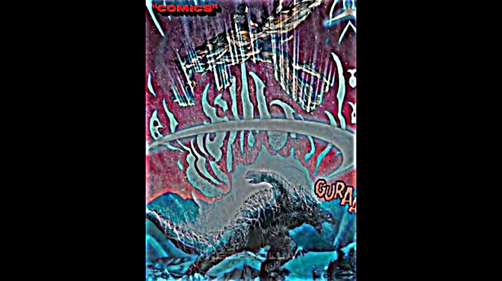 MV Godzilla in Live action vs Comics #shorts #youtubeshorts #godzilla