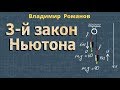 ТРЕТИЙ ЗАКОН НЬЮТОНА 9 класс физика Перышкин
