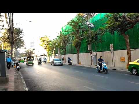 Surawong Road, morning stroll. Bangkok