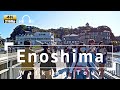 [4K/Binaural Audio] Enoshima Walking Tour - Kanagawa Japan