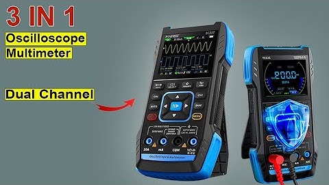 3 in 1 Digital  Oscilloscope Multimeter - Signal generator, Very Cheap,   FNIRSI 2C23T