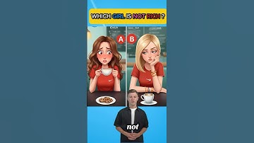 Which girl is not rich ? #quizchallenge #mindbendingquiz #riddlejourney #quizgame #brainteasers