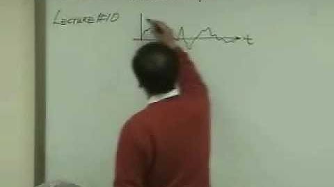[Lecture 10-1: Fourier Transform] Mechanical Vibration by Prof. Yang-Hann Kim at KAIST
