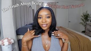 5 THINGS I WISH I KNEW BEFORE BECOMING A STRAIGHT HAIR NATURAL | Pros+Cons | Things I've Learned!