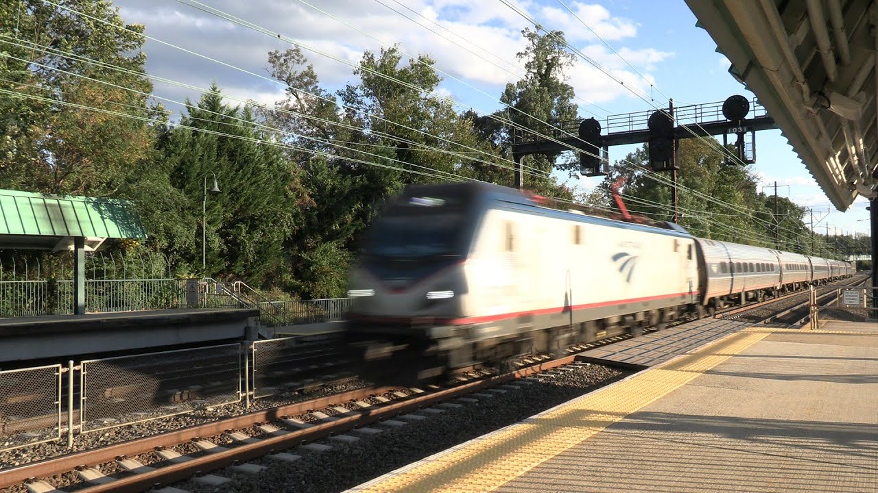 10/8 Amtrak Northeast Regional 136 at Halethorpe MD #shorts #short # ...