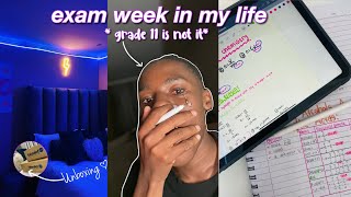 EXAM WEEK IN MY LIFE  AS A STRUGGLING GRADE 11 ):