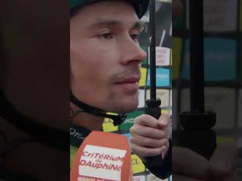 💭 "On pense tous au tour de France" (Primoz Roglic) #cycling #tourdefrance #cycling