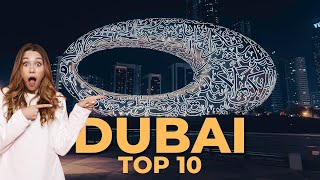 TOP 10 Things To Do In Dubai In 2023  4K Travel Video