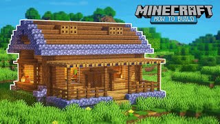 Minecraft: How to Build Simple Starter House | Starter House Tutorial