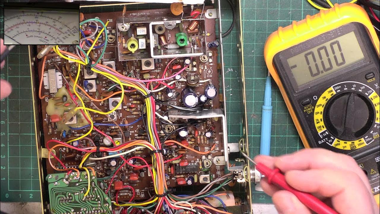 York JCB 863 CB27/81 UK FM CB radio service alignment YouTube