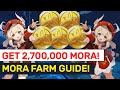 How To Get 2,700,000+ Mora In A Week! 13 Ways For More Mora! | Genshin Impact