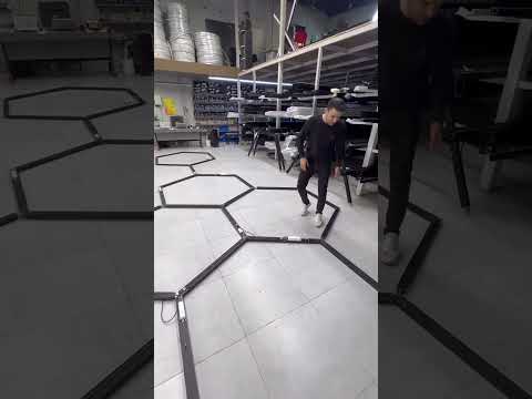 بزرگترین لاینر طرح کندویی ایران مرکز ماییم شعبه زیاده لاینر نورخطی مناسب سوله ها و فضای صنعتی