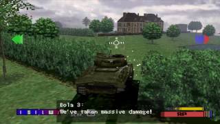 Panzer Front: PS1 tank simulator