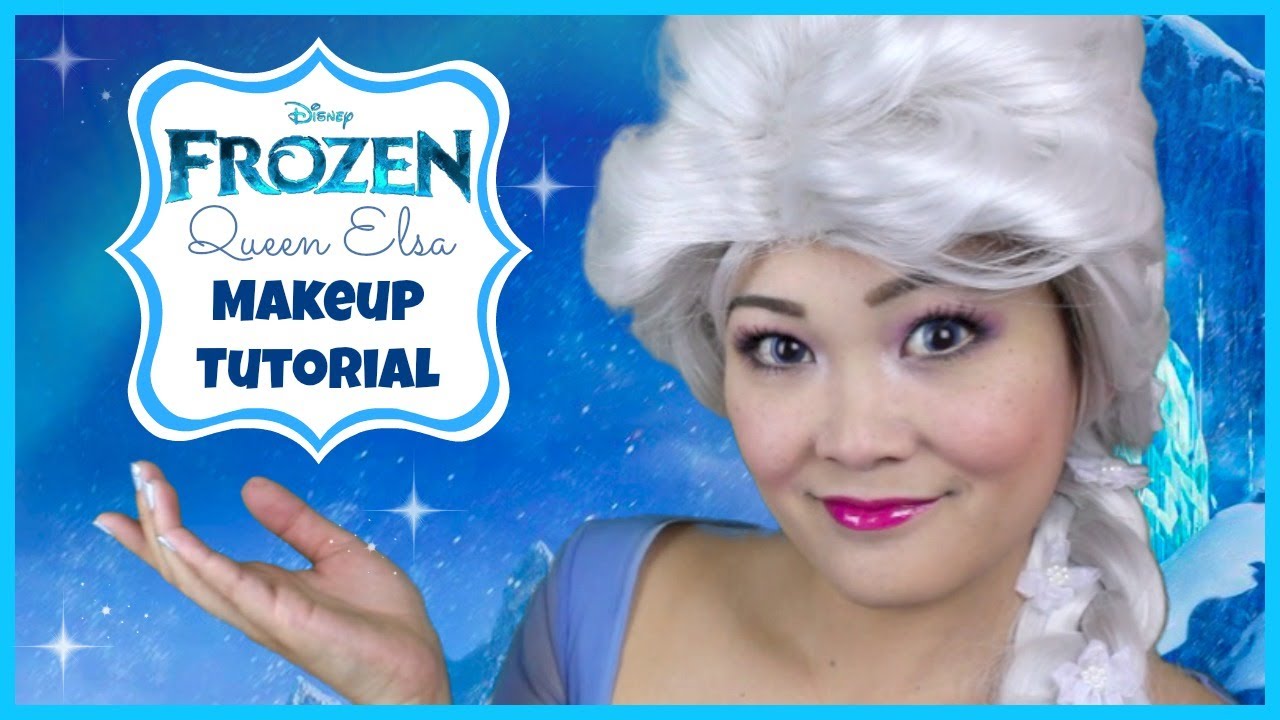 Disneys Frozen Elsa Makeup Tutorial YouTube