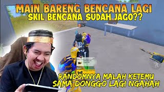 DUO RANDOM WITH BENCANA!!! RANDOMNYA MALAH KETEMU SAMA TEMAN SENDIRI NGAKAK!!!!  | PUBG Mobile