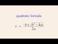 Understanding Quadratic Equations and the Quadratic Formula