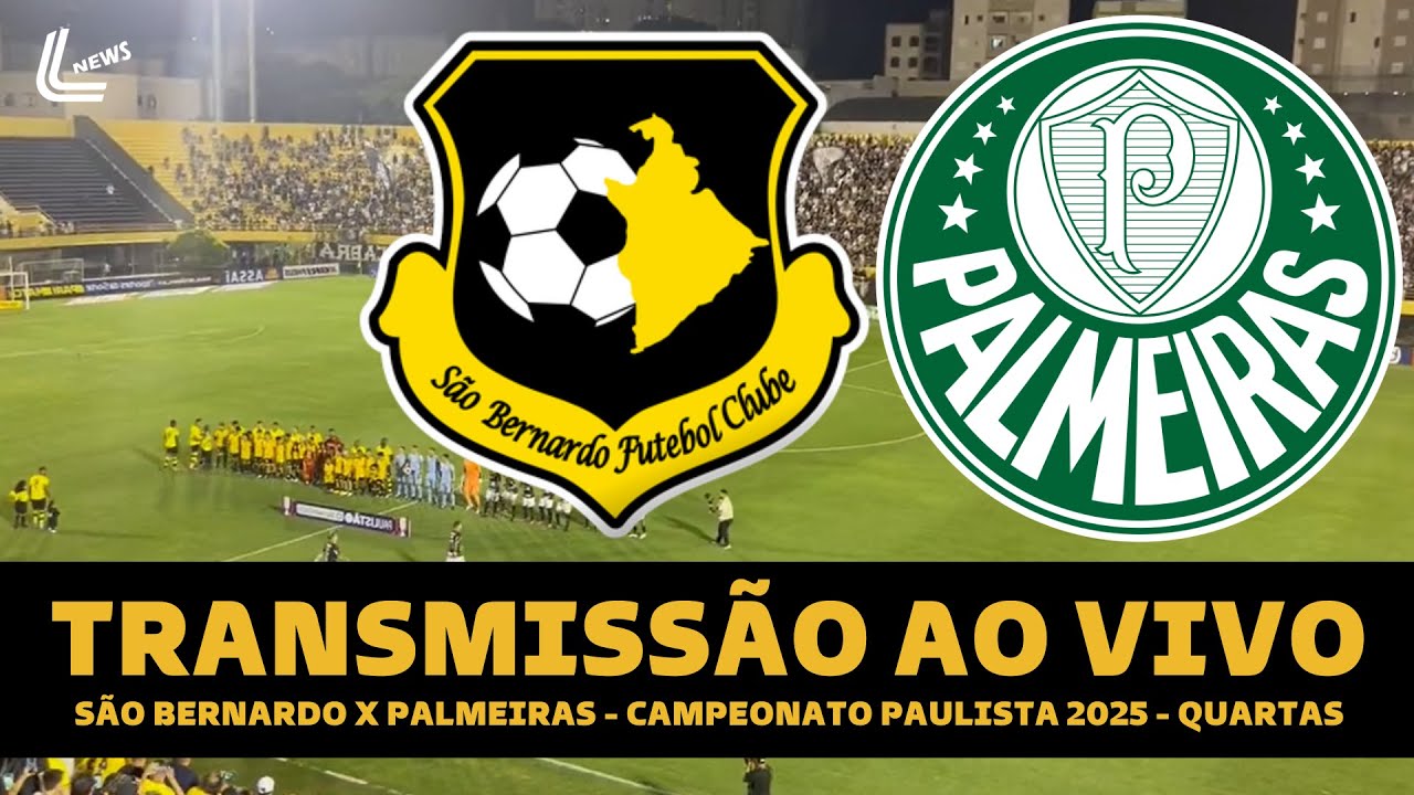 PALMEIRAS X SÃO BERNARDO TRANSMISSÃO AO VIVO DIRETO DO 1º DE MAIO ...