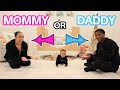 WHO DOES OUR BABY LOVE MORE?? *YOU&#39;LL NEVER GUESS!*