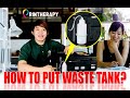 BROTHER DCP-T310W, T710W, T510W SERIES, HOW TO PUT WASTE INK TANK