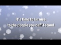 blink-182 - I Won't Be Home For Christmas (Lyrics)