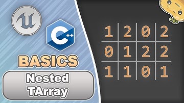 Nested TArrays in C++ for Unreal Engine in 4 Minutes!