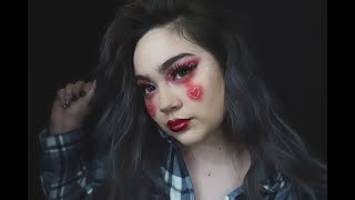 RED Make Up - Valentine&#39;s day Look