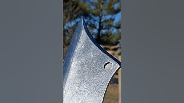 MEAT CLEAVER MONDAY, CUSTOM THROWING CLEAVER BY WYATT HINES #video #viral #viralvideo #shortsvideo