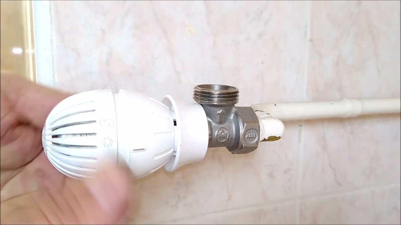 Comment changer une tête de robinet thermostatique de radiateur ?
