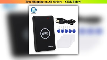 NFC Smart Card Reader Writer RFID Copier / Duplicator 125KHz 13.56MHz USB Programmer Key f