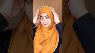 Hijab Tutorial with Tiara or Hair Accessory | Eid Special Hijab Style #hijabtutorial #eidspecial