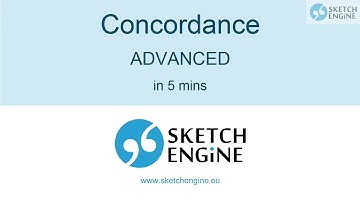 Concordance for advanced users