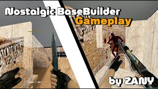Counter Strike 1.6 Nostalgic Zombie Basebuilder Gameplay - By Zany