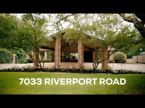 7033 Riverport Road, Fort Worth, TX home video tour