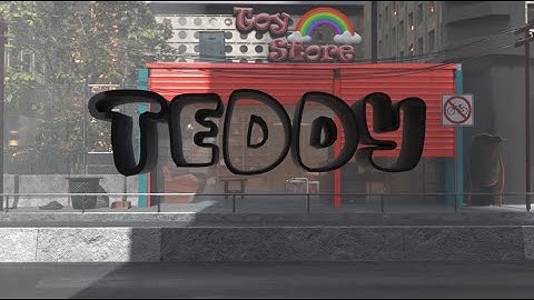 NEW 3D animated shot film "TEDDY" 2025 using blender