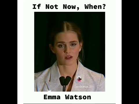 Emma Watson Speech about Gender Equality \