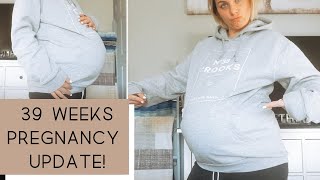 39 WEEK PREGNANCY UPDATE VLOG 2021 ✨ BRAXTON HICKS OR CONTRACTIONS?