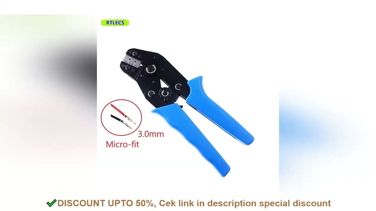 1 Piece Contact Pin Crimping Tool Slot for 43031 43030 3.0 mm Micro-Fit 3.0 & XH2.54 2.54 mm Connect