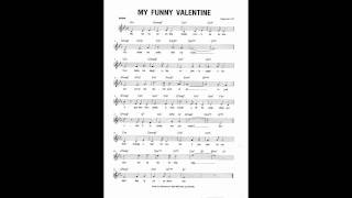 Video thumbnail of "My Funny Valentine Jazz Backing Track (C Minor)"