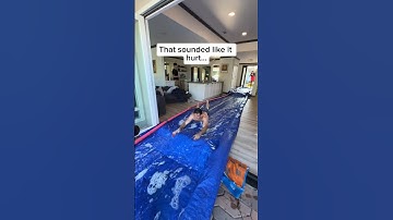 We built a Waterslide in my house!🛝👀