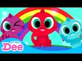 Peek-a-boo Chameleon | Animal Rush 2 | Dragon Dee Songs for Children