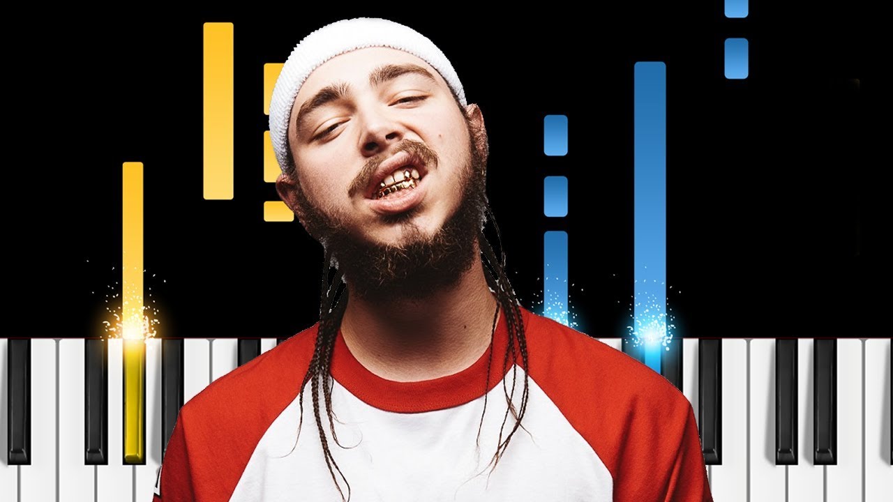 Post Malone - Better Now - Piano Tutorial & Sheets!