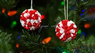 Quilling Tutorial - Super Easy DIY Christmas Ball Ornaments