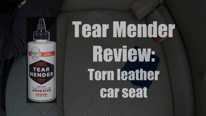 Tear Mender Instant Fabric and Leather Adhesive 2 oz Bottle-Carded