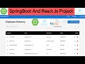 Learn &amp; Build Java Full Stack + AI, Employee Management System Project Using Spring, React, MYSQL