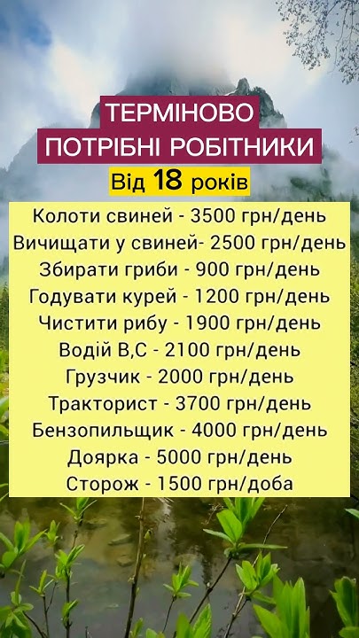 Робота в Україні та вакансії водій тракторист без досвіду праця #робота ...